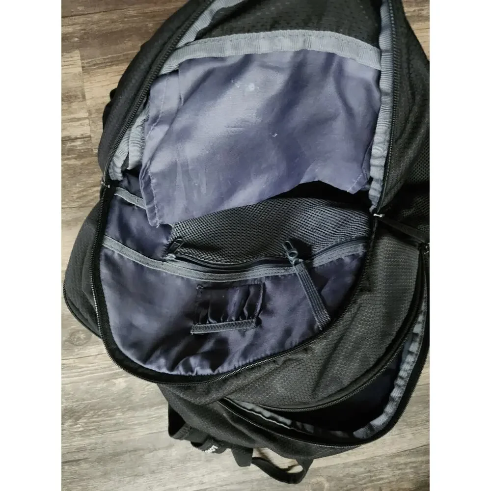 Adidas Black Defender Backpack With Padded Laptop Sleeve School Hiking